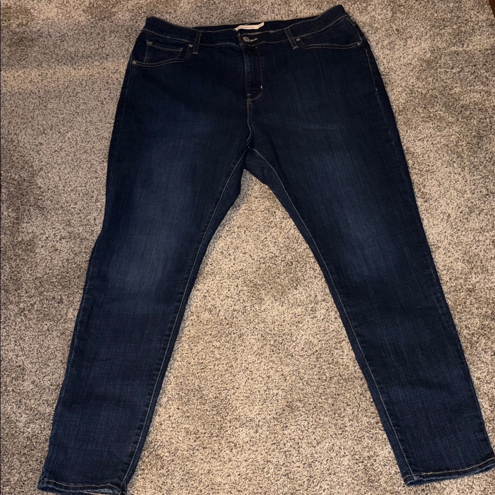 Levi's Dark Indigo Skinny Jeans